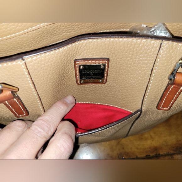 Donney & Bourke Tan Leather Tote Bag - Picture 9 of 14